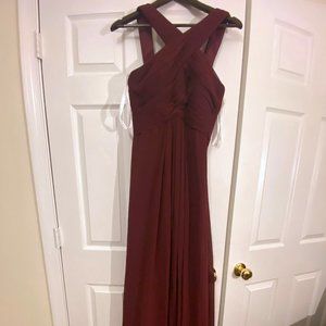 Azazie Kaleigh Cabernet Dress (A6)